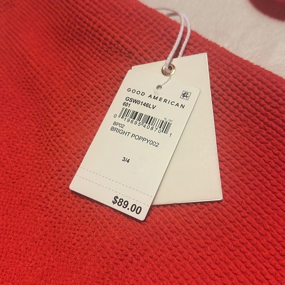 NWT Good American Always Fits One-Piece Swimsuit Size 3/4 - Picture 8 of 9